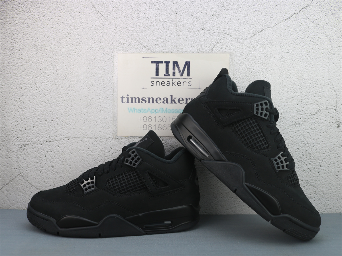 GX Batch Air Jordan 4 Retro Black Cat 2025 FV5029-010